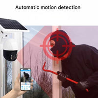 Kabellose 4K Sicherheitskamera mit Solarpanel – DualGuard 4K