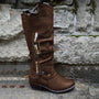 Bequeme hohe Stiefel mit Aufbewahrungsfach - Alina