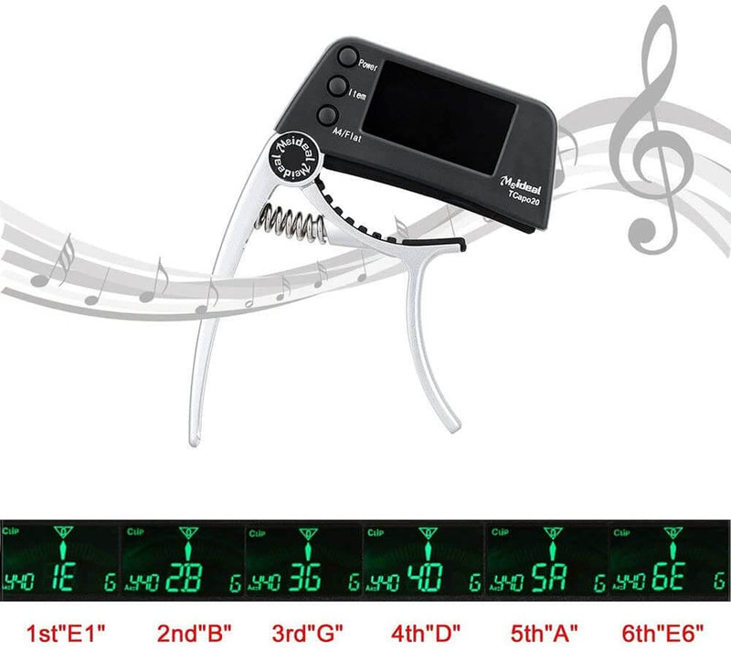 2-in-1 Gitarren-Capo & Tuner – TuneGrip