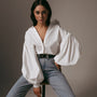 Babet Bluse mit Puffärmeln | Ein einzigartiger & eleganter Stil