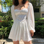 Fayza Kleid | Ein romantisches, weißes Sommerkleid