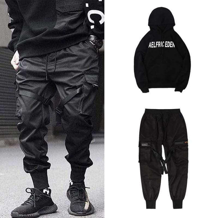 Multi-Pocket Herren Hip-Hop Cargohose – Dante