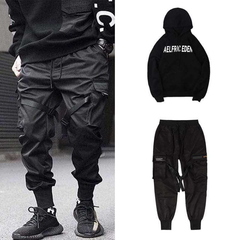 Multi-Pocket Herren Hip-Hop Cargohose – Dante