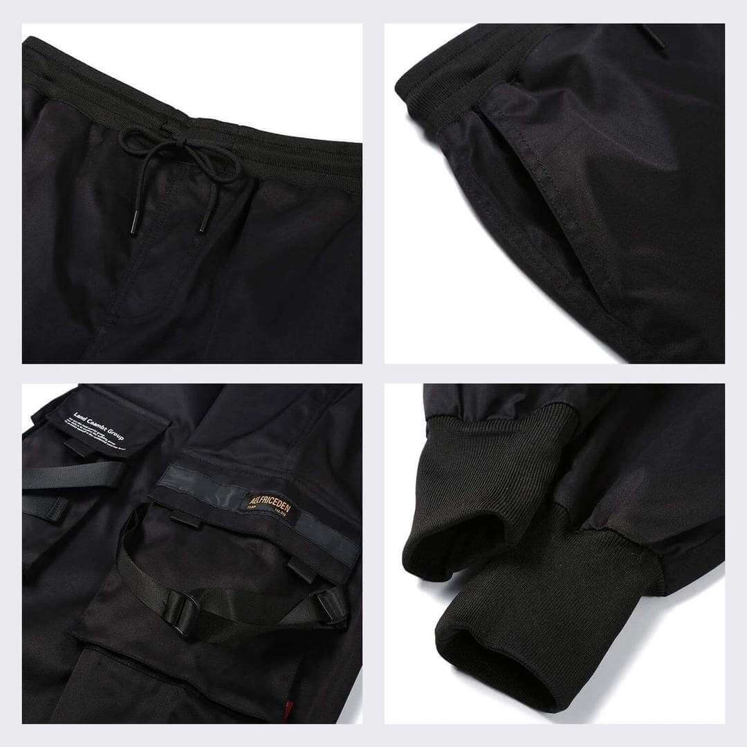 Multi-Pocket Herren Hip-Hop Cargohose – Dante