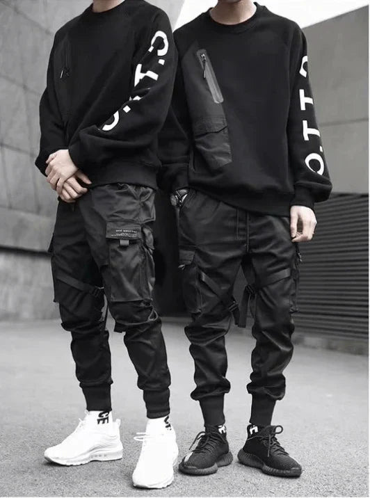 Multi-Pocket Herren Hip-Hop Cargohose – Dante
