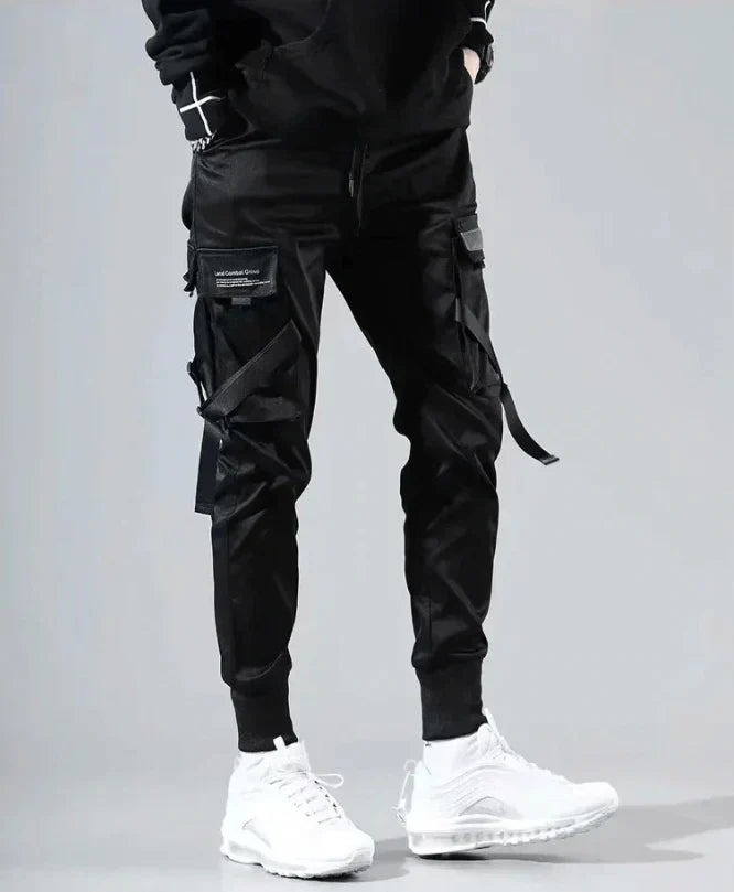 Multi-Pocket Herren Hip-Hop Cargohose – Dante