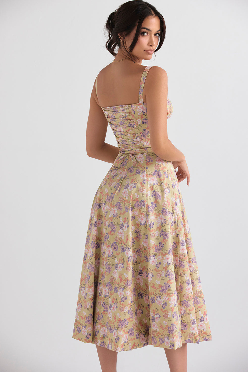 Bustier-Sommerkleid mit Taillenkorsett - Isabella