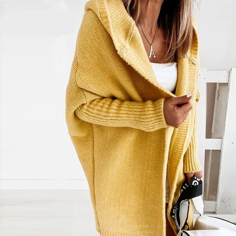 Gestrickte Herbst-Cardigan - CuddleWrap