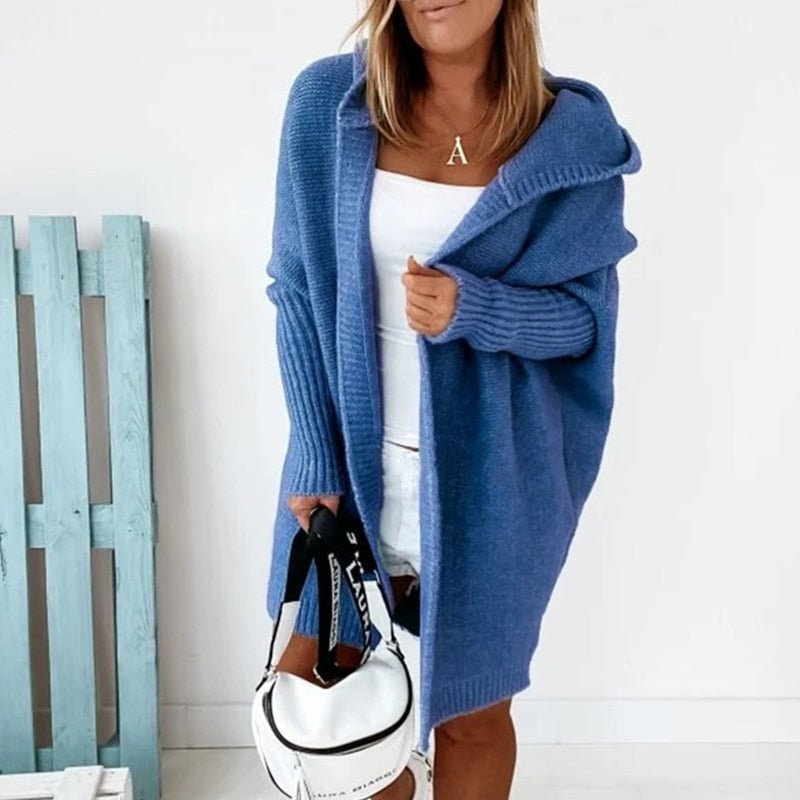 Gestrickte Herbst-Cardigan - CuddleWrap