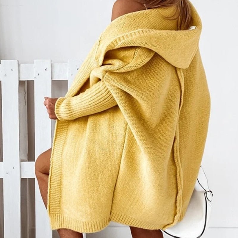 Gestrickte Herbst-Cardigan - CuddleWrap