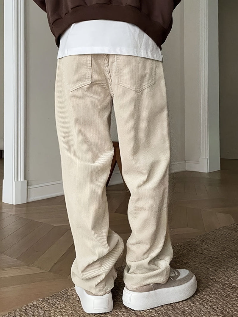 Lässige Cordhose für Herren mit Kordelzug - Mason