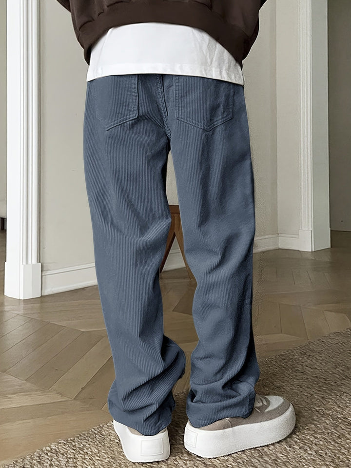 Lässige Cordhose für Herren mit Kordelzug - Mason
