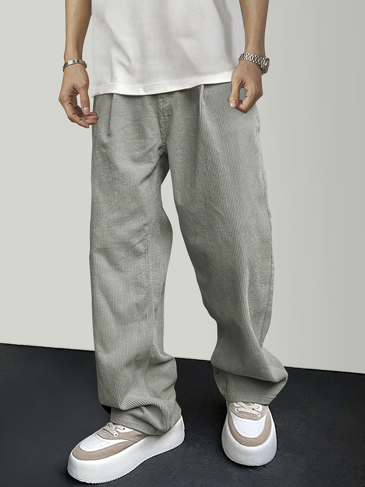 Lässige Cordhose für Herren mit Kordelzug - Mason