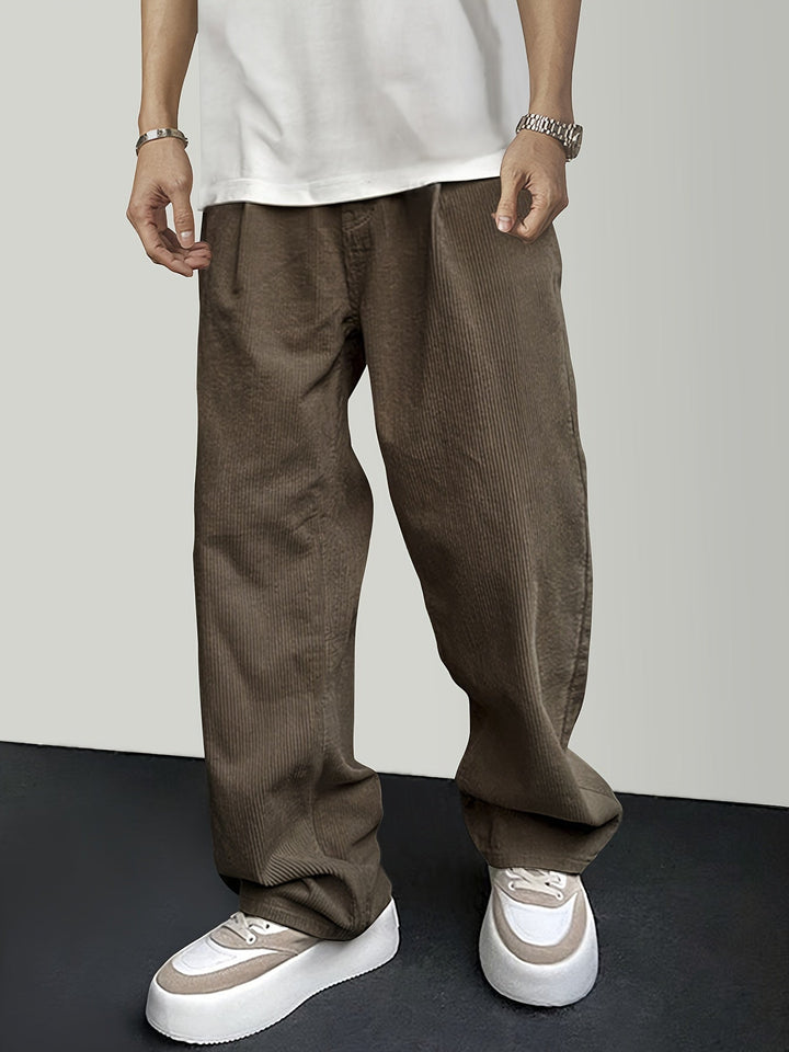 Lässige Cordhose für Herren mit Kordelzug - Mason