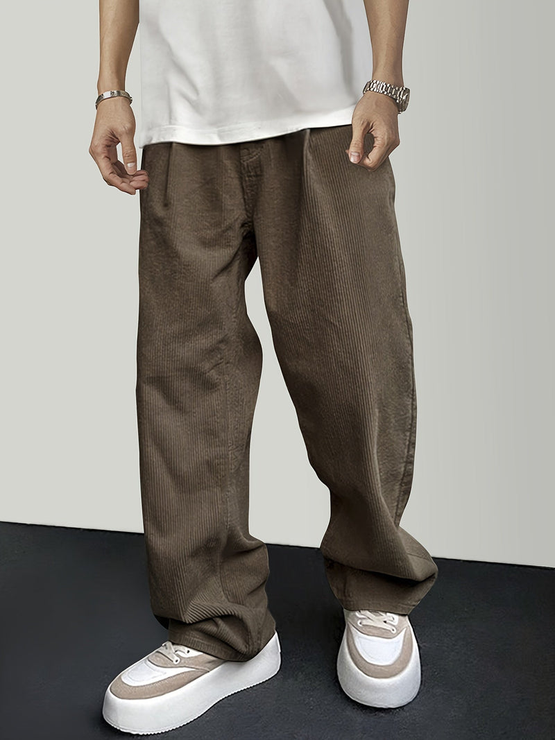 Lässige Cordhose für Herren mit Kordelzug - Mason