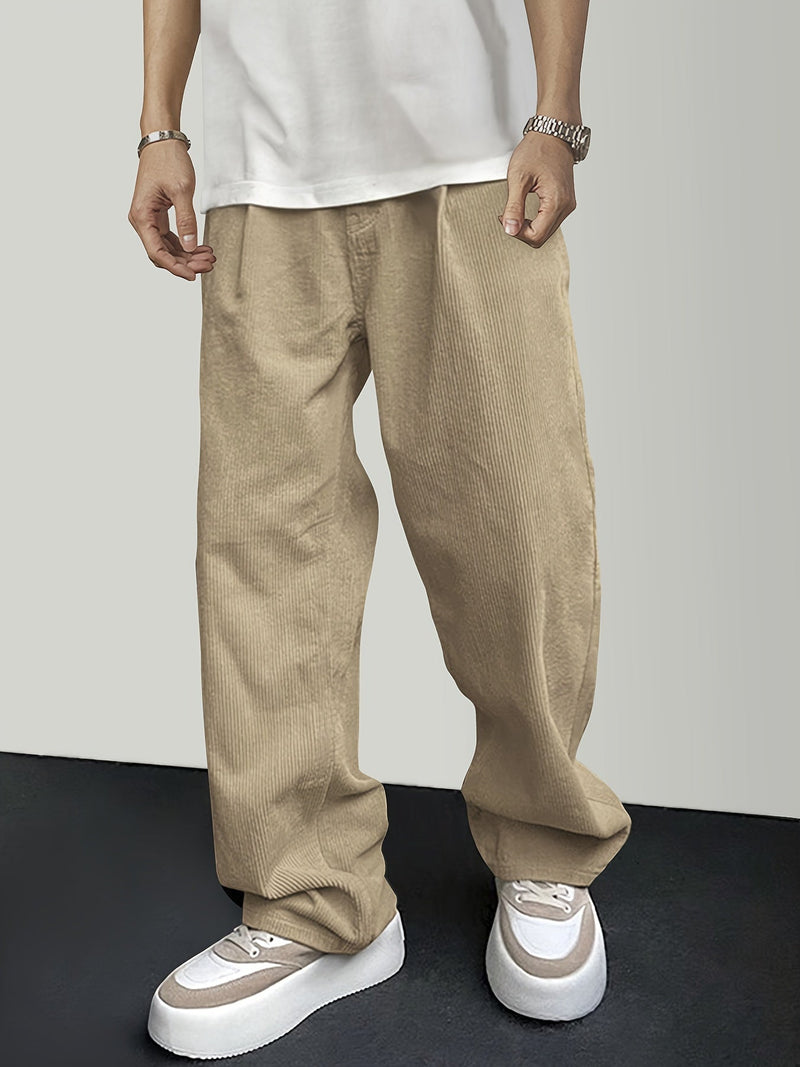 Lässige Cordhose für Herren mit Kordelzug - Mason