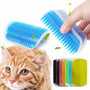 Katzen-Eckbürste zur Selbstpflege - PurrGroom