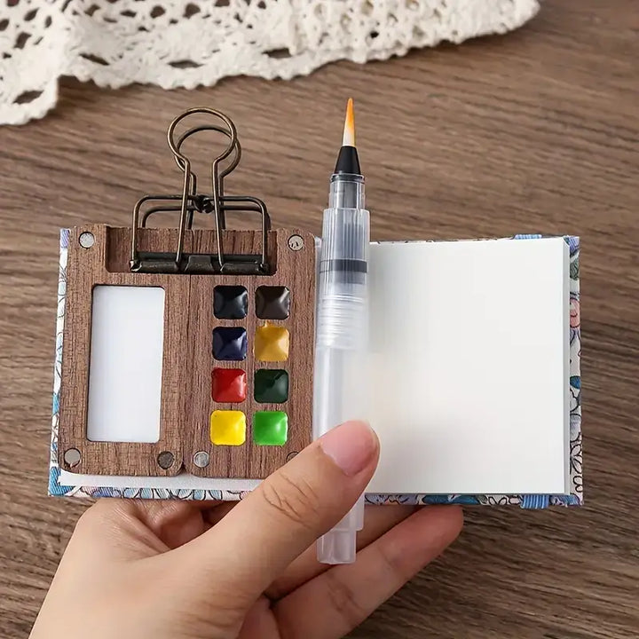 Compacte Creativiteit Altijd en Overal - KunstZet Waterverfset
