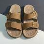 Stilvolle Herren-Sommer-Slipper mit verstellbaren Riemen - GripStep
