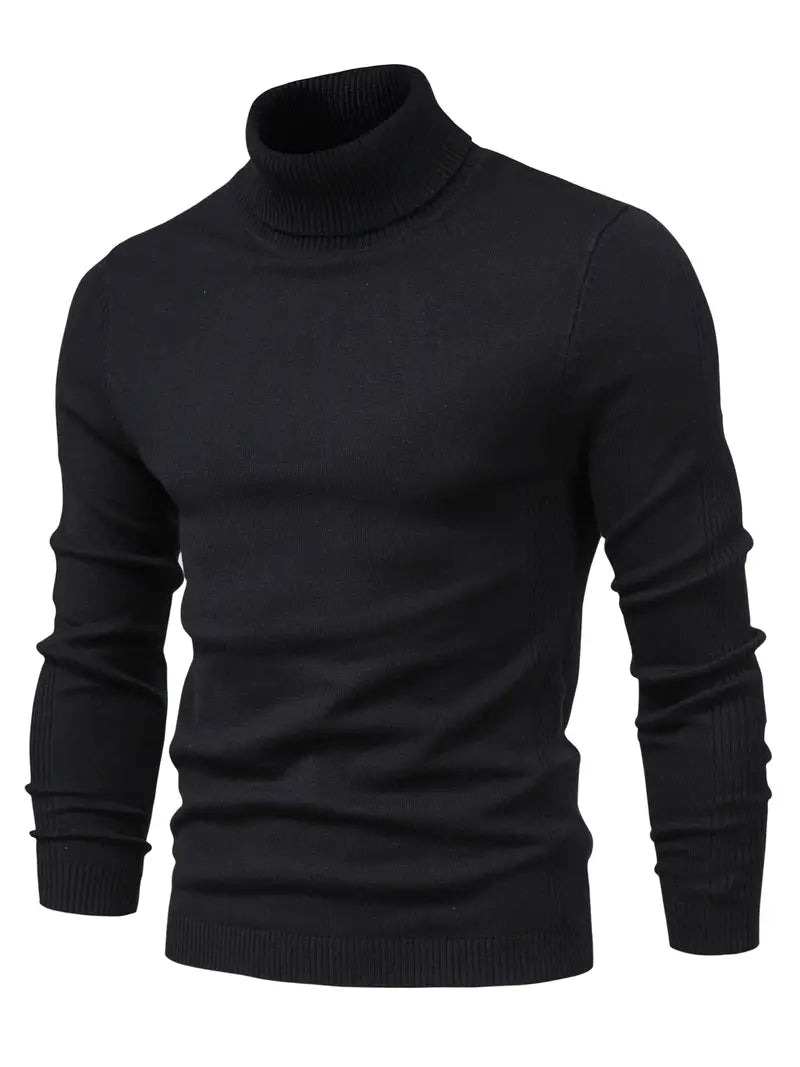 Trendiger Herrenrollkragenpullover - Lars