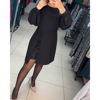 Klassisches Kleid mit langen Ärmeln - Isabelle