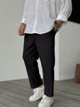 Luxuriöse Herrenhose aus weichem Stoff – Alessio