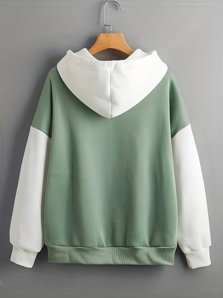 Süßer Damen Hoodie mit Kängurutasche - Amira