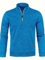 Herren Pullover mit Halbreißverschluss für Herbst & Winter – Matteo