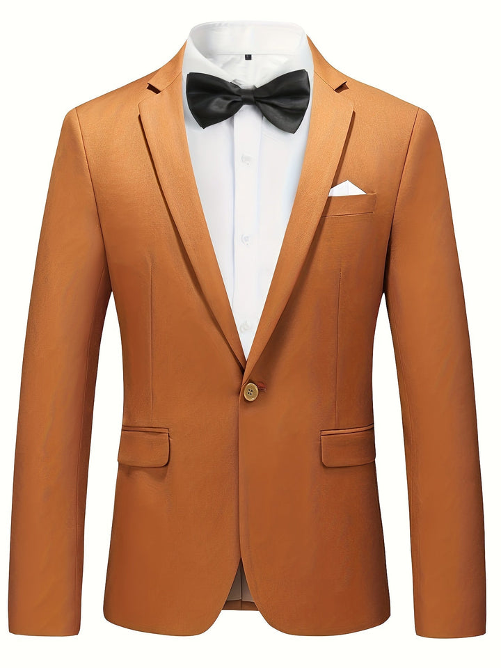 Klassischer einfarbiger Herrenblazer - Floris