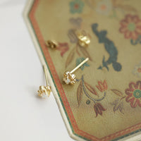 Zarte Vintage Ohrringe mit Opal - Seraphina
