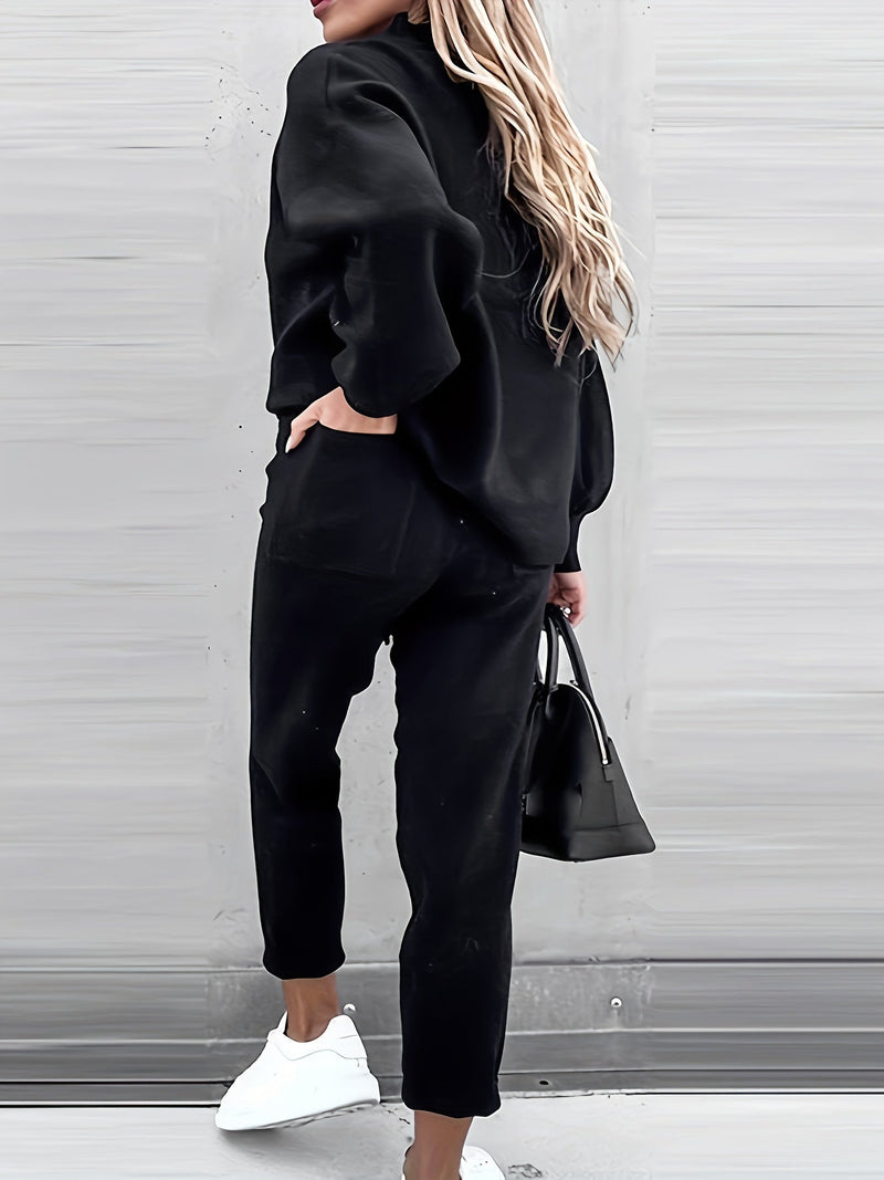 Lässiges Zweiteiliges Outfit mit Süßem Bärenprint - Mila