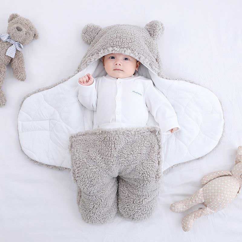 Soft Baby Swaddle Sleeping Bag - CosyCub