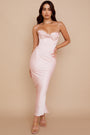 Trendiges Korsett Maxi-Kleid - Isabella