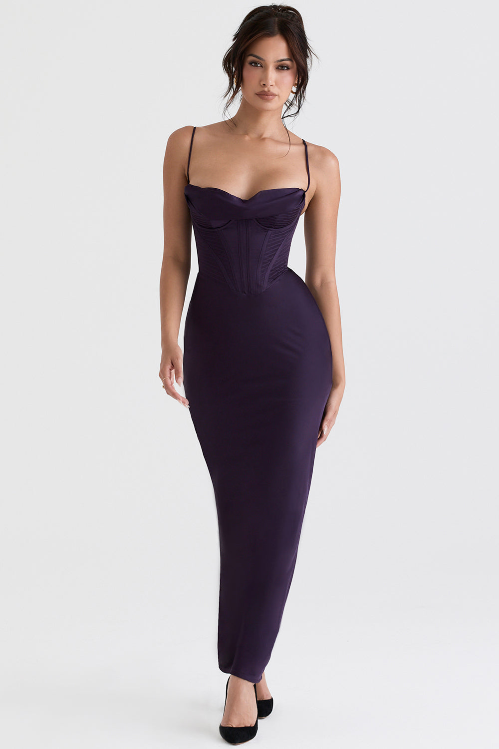 Trendiges Korsett Maxi-Kleid - Isabella