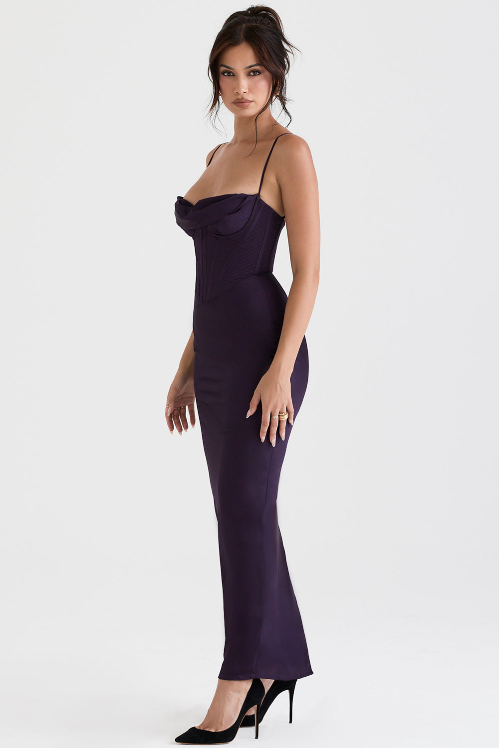 Trendiges Korsett Maxi-Kleid - Isabella