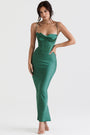 Trendiges Korsett Maxi-Kleid - Isabella