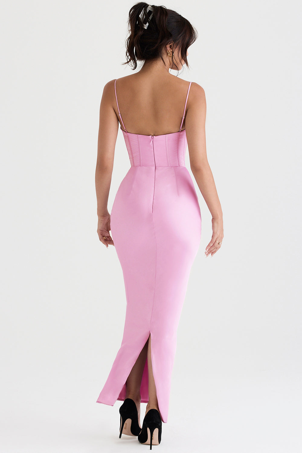 Trendiges Korsett Maxi-Kleid - Isabella