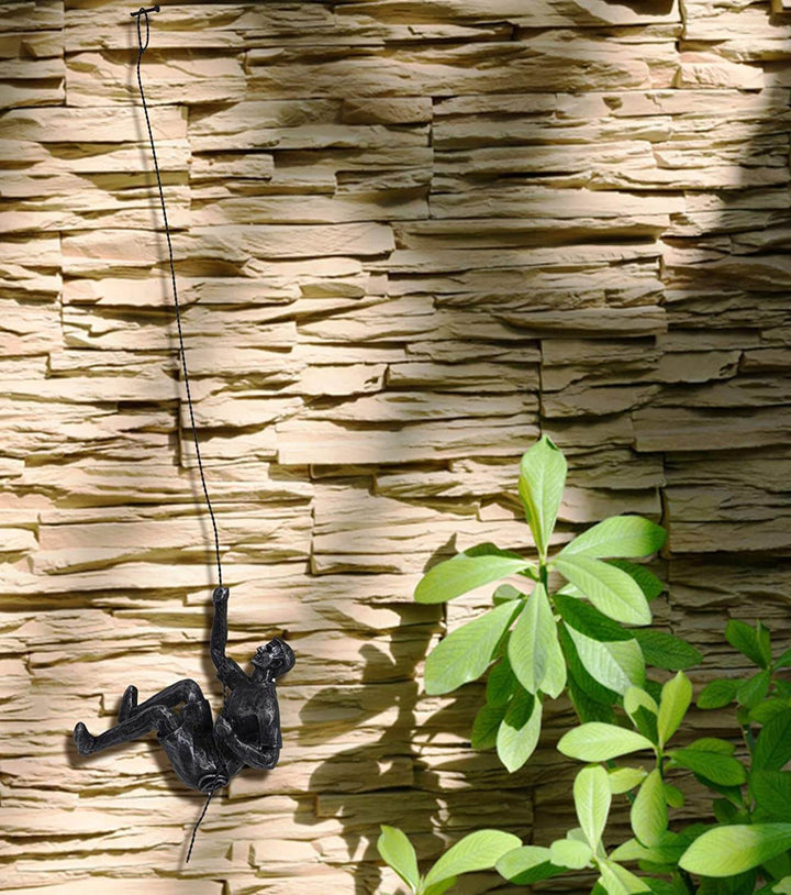 Bergsteiger-Wandskulptur – PeakFigures