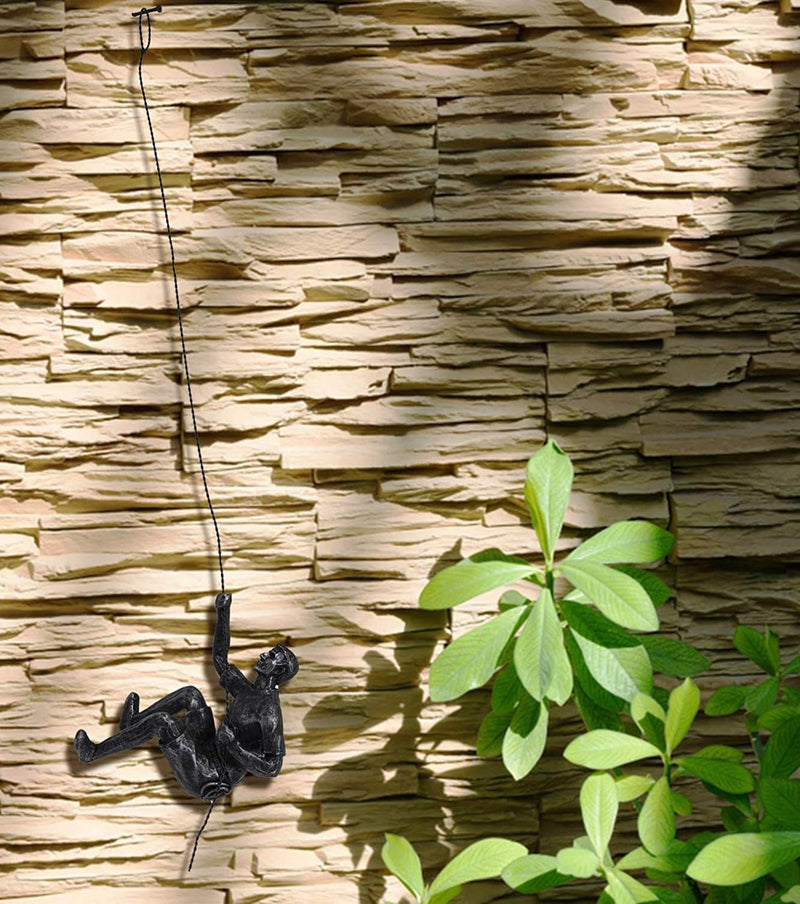 Bergsteiger-Wandskulptur – PeakFigures