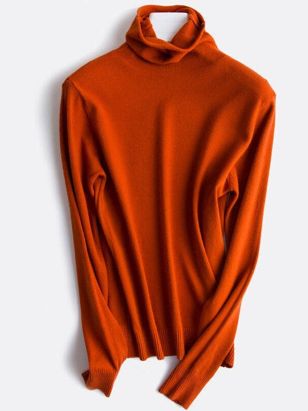 Annie Slim-Fit Rollkragenpullover | Einfach & stilvoll