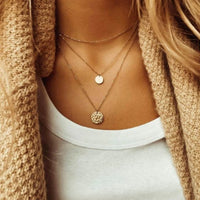Stylish Layered Necklace - Aurora
