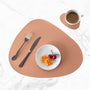 Wasserfeste Leder-Tischsets Set - Tablevo