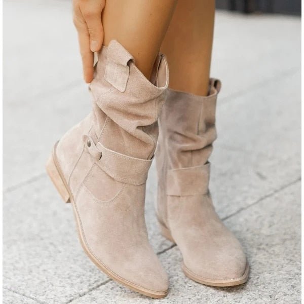 FrostStyle Stiefel | Stilvolle halbhohe Winterstiefel für Frauen