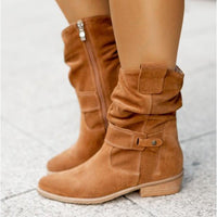 FrostStyle Stiefel | Stilvolle halbhohe Winterstiefel für Frauen