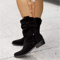 FrostStyle Stiefel | Stilvolle halbhohe Winterstiefel für Frauen