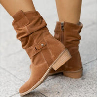 FrostStyle Stiefel | Stilvolle halbhohe Winterstiefel für Frauen