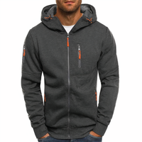 Fashionable zip-up hoodie - Markus