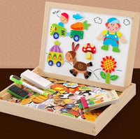 Magnetisch Dubbelzijdig Tekenbord Set -  MiniArt Studio