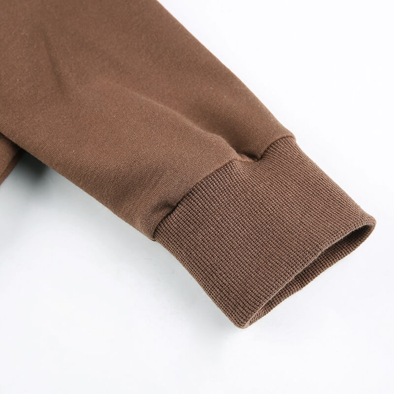 Trendiger figurbetonter Damen Cropped Zip-up Hoodie mit Kapuze - Alina
