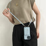 Leder-Crossbody-Handyhülle - Urban Chic